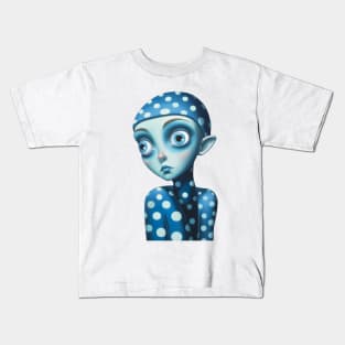 Alien Doll Girl Kids T-Shirt